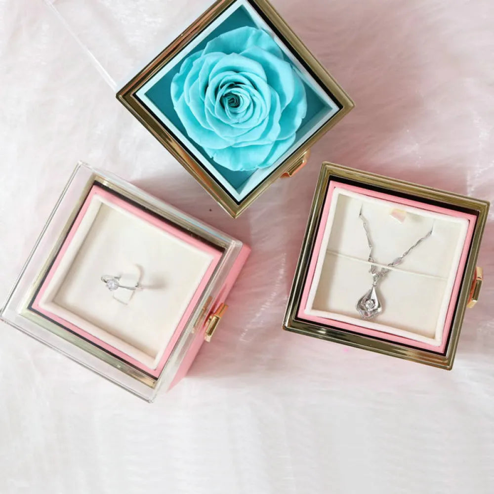 Vibe Geeks Eternal Rose Box Preserved Flower Surprise